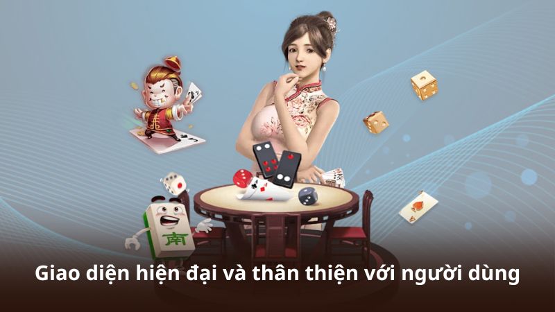 Giao diện hiện đại và thân thiện với người dùng